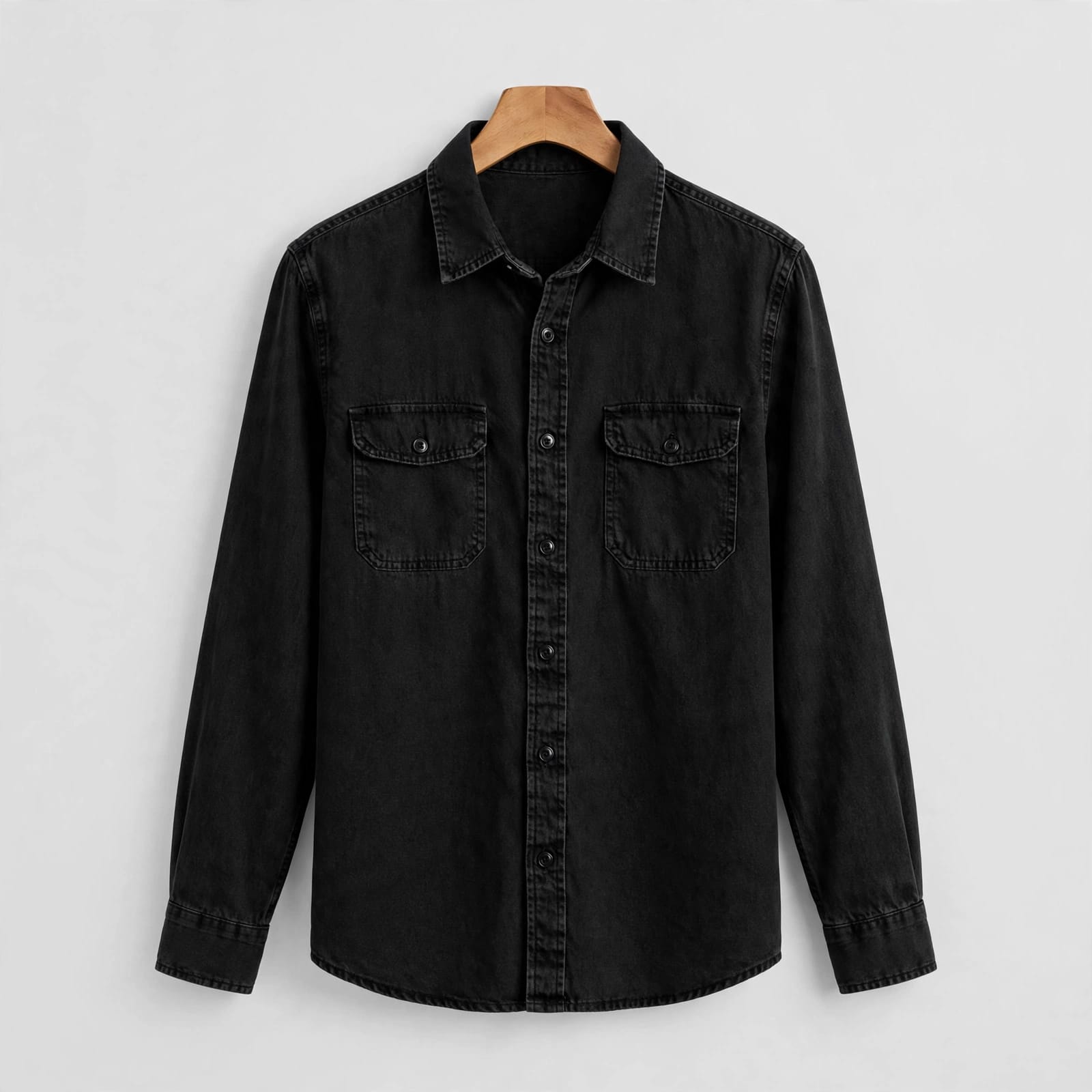 Sunfaded Denim Shirt